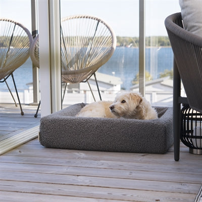 Housse de lit Bia premium teddy gris