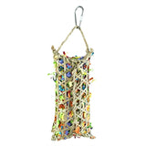 Pochette en bambou tressé perruche zoo nature - afbeelding 1