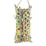 Pochette en bambou tressé perruche zoo nature - afbeelding 3