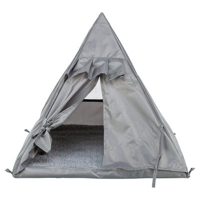 Trixie panier pour chat tipi samoa gris