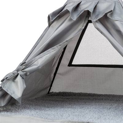 Trixie panier pour chat tipi samoa gris