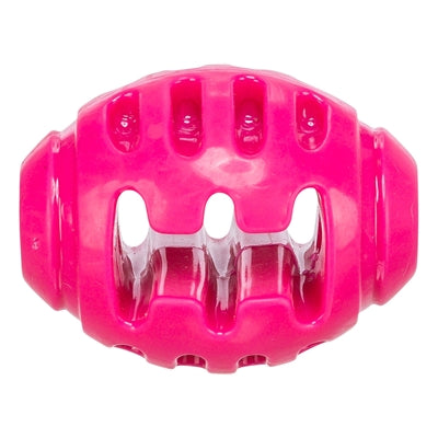 Trixie ballon de rugby soft strong tpr rose