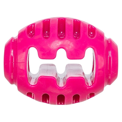 Trixie ballon de rugby soft strong tpr rose