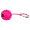 Trixie balle à lancer soft strong tpr rose