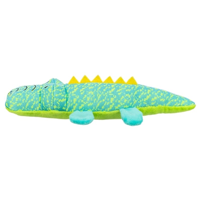 Tissu Trixie crocodile vert aqua