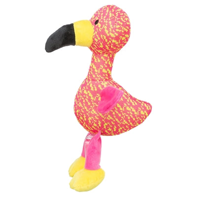Tissu Trixie avec des flamants roses et jaunes
