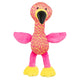 Tissu Trixie avec des flamants roses et jaunes