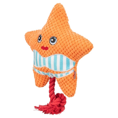 Étoile de mer Trixie avec corde en soie orange