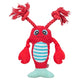 Homard Trixie avec corde à soie rouge