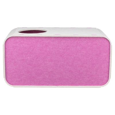 Trixie boîte de jeu merle carré feutre rose sable