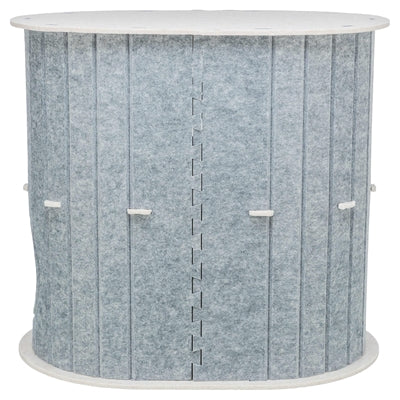 Trixie boîte de jeu mara ovale feutre gris sable