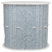 Trixie boîte de jeu mara ovale feutre gris sable - afbeelding 3