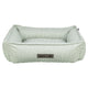 Trixie lit pour chien marley wave angulaire vert sauge