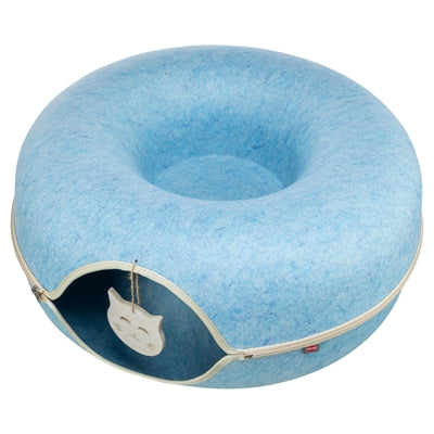 Trixie jouer au beignet feutre bleu