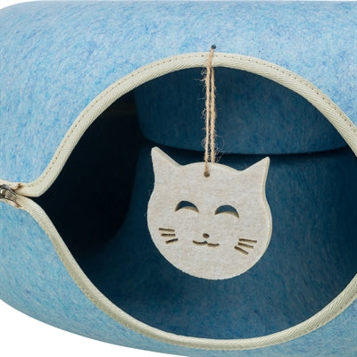 Trixie jouer au beignet feutre bleu