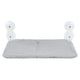 Trixie hamac de fenêtre pliable en peluche maille blanc gris