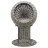 Trixie lit pour chat amalia rond en polyrotin gris