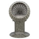 Trixie lit pour chat amalia rond en polyrotin gris