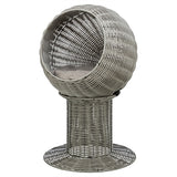 Trixie lit pour chat amalia rond en polyrotin gris - afbeelding 2