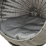 Trixie lit pour chat amalia rond en polyrotin gris - afbeelding 4