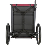 Trixie remorque vélo pour chien gris rouge - afbeelding 4