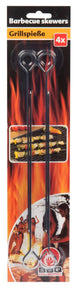 Collection de barbecue BBQ Collection Barbecue Barbecue 24 cm 4 pièces en acier inoxydable