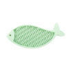 Tapis à lécher Martin poisson silicone vert