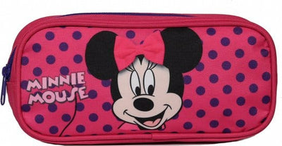 Jim jam trousse minnie mouse disney pen case 23x7x10 cm 1 compartiment avec fermeture éclair