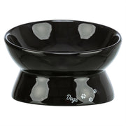 Trixie gamelle pour chien abreuvoir en céramique surélevée noir - afbeelding 2
