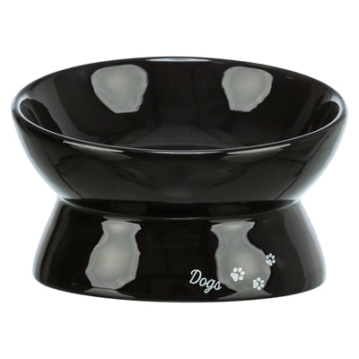 Trixie gamelle pour chien abreuvoir en céramique surélevée noir