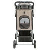 Poussette pour chien Trixie maximum 11 kg taupe