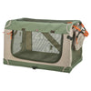 Trixie chenil banc confortable panier de voyage en tissu vert olive beige
