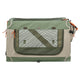 Trixie chenil banc confortable panier de voyage en tissu vert olive beige