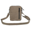 Trixie sac à goûter aspect velours côtelé polyester marron