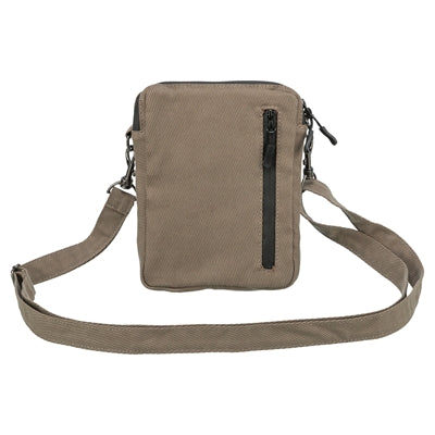 Trixie sac à goûter aspect velours côtelé polyester marron