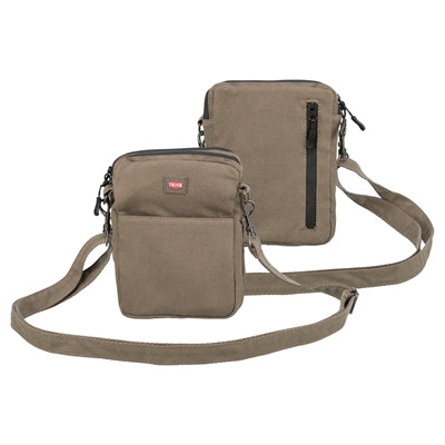 Trixie sac à goûter aspect velours côtelé polyester marron