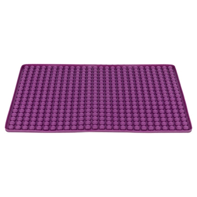 Tapis de cuisson Trixie pour snacks d'animaux sans BPA violet