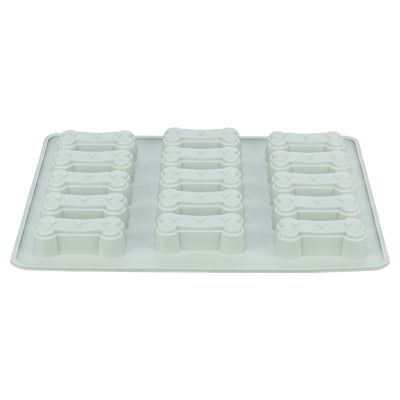 Trixie tapis de cuisson pour snacks d'animaux en forme d'os sans BPA gris