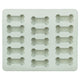 Trixie tapis de cuisson pour snacks d'animaux en forme d'os sans BPA gris