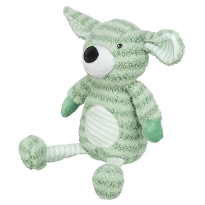 Trixie chien à rayures peluche vert