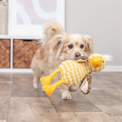 Peluche oiseau Trixie jaune