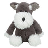Trixie chien avec moustache en peluche gris