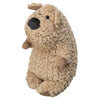 Trixie chien rond en peluche marron