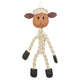 Corde de mouton Trixie avec cuir marron