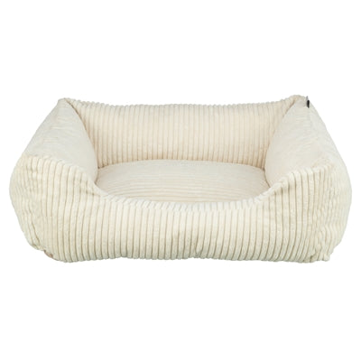 Trixie vital lit pour chien Jonna angulaire velours côtelé crème