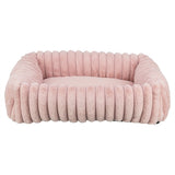 Trixie lit pour chien lonni angulaire velours côtelé rose - afbeelding 1
