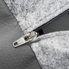 Bia lit artificiel en cuir couverture de chien panier de chien gris