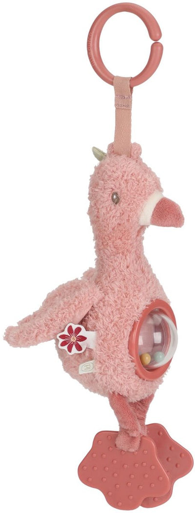 Pendentif d'activité Little Dutch flamant rose - amis safari
