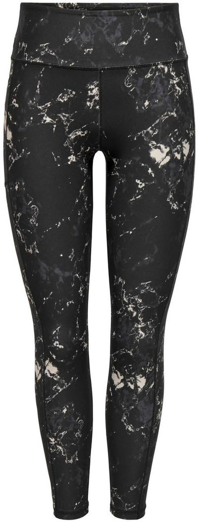 Ne jouez qu'à onprya-2-space life hw pck Tights noos leggings pour femmes - noir w. pierre ponce