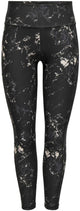 Ne jouez qu'à onprya-2-space life hw pck Tights noos leggings pour femmes - noir w. pierre ponce
